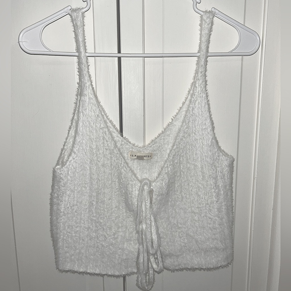 Babydoll tank, super soft, two ties in the front